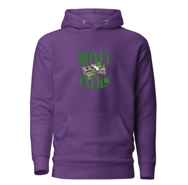 MONEY TALKS Aesthetic Hoodie - Image 3