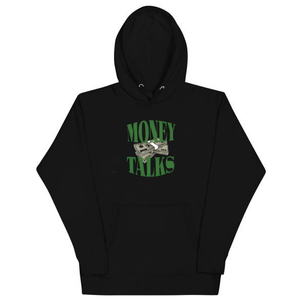 MONEY TALKS Aesthetic Hoodie - Image 2