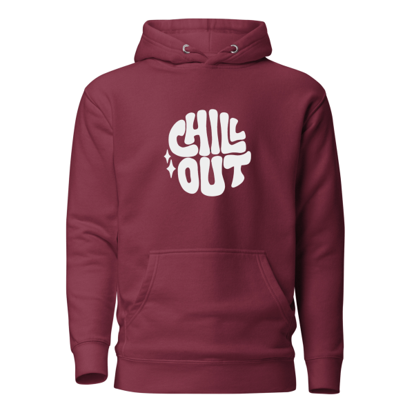 CHILL OUT Unisex Aesthetic Hoodie - Image 10