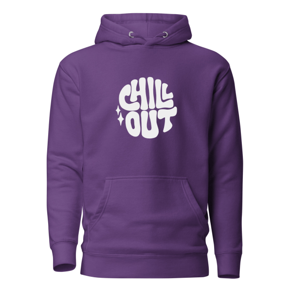 CHILL OUT Unisex Aesthetic Hoodie - Image 5