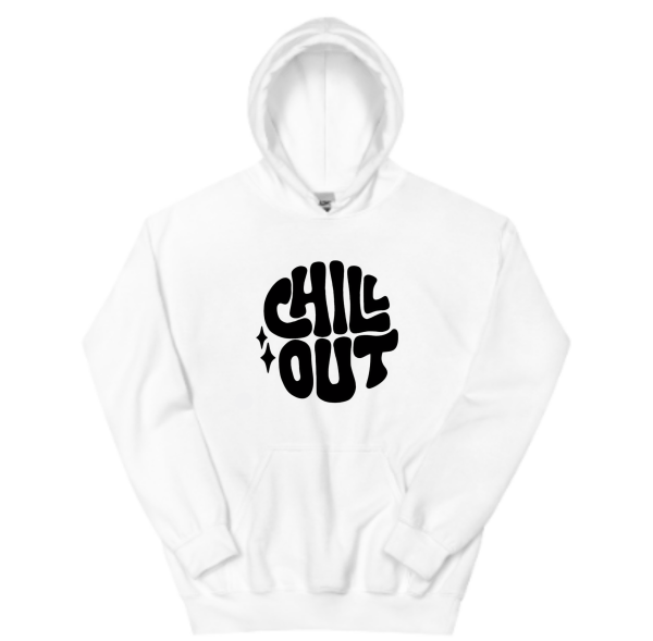 CHILL OUT Unisex Aesthetic Hoodie - Image 4