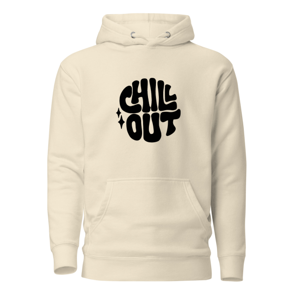 CHILL OUT Unisex Aesthetic Hoodie - Image 3