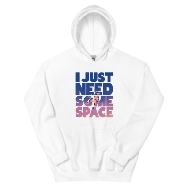 I JUST NEED SOME SPACE Premium Aesthetic Hoodie - Image 3