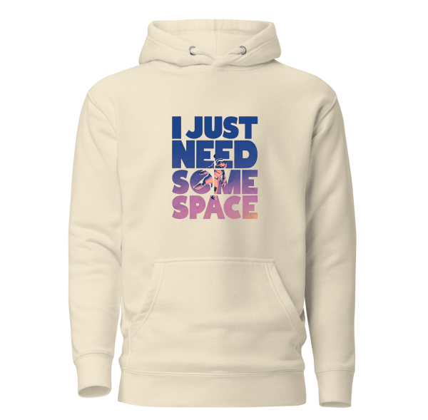 I JUST NEED SOME SPACE Premium Aesthetic Hoodie - Image 2