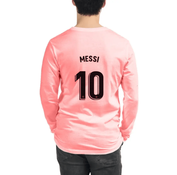 MESSI Barcelona ICONIC Premium Full Sleeve Jersey - Image 2